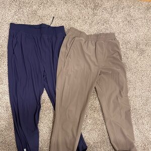 All in Motion/Target Navy and Tan Jogger Pants